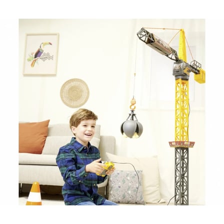 Dickie Mighty Crane Model Araba Vinç 110 cm Renksiz/Şeffaf