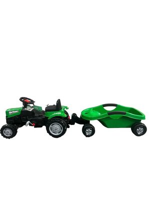 Urfakent Pedallı Çocuk Traktör Big Trolley Yeşil 07-320