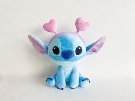 Urfakent Stitch Amigurumi Peluş Oyuncak Mavi 25 cm
