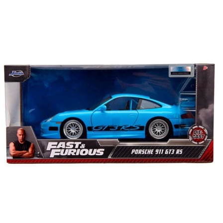 Urfakent Porsche 911 GT3 RS Model Araba Mavi Fast & Furious