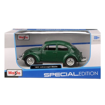 Urfakent Volkswagen Beetle Model Araba Yeşil 1:24 Ölçek