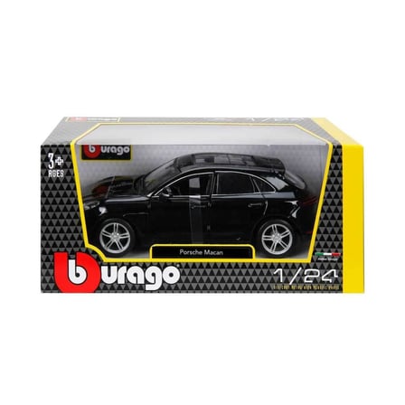 Bburago Porsche Macan Model Araba 1:24 Siyah
