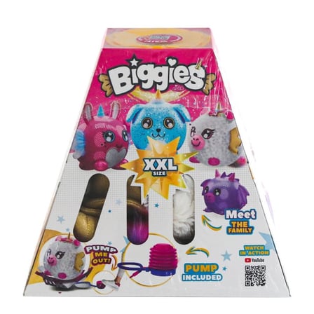Urfakent Biggies Şişme Peluş Oyuncak Unicorn XXL Beyaz