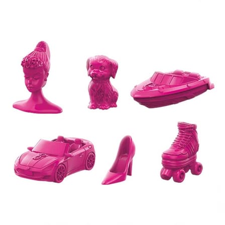 Urfakent Monopoly Barbie Kutu Oyunu Kağıt, Plastik