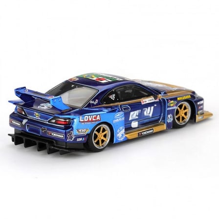 NW NessiWorld Model Araba S15 Silvia Liberty Walk Mavi/Altın
