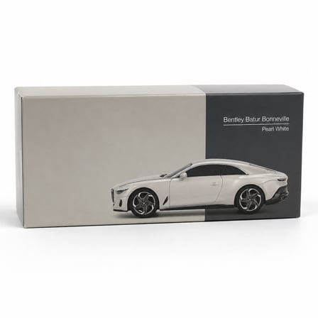 NW NessiWorld Bentley Batur Bonneville Model Araba 1/64 İnci Beyaz