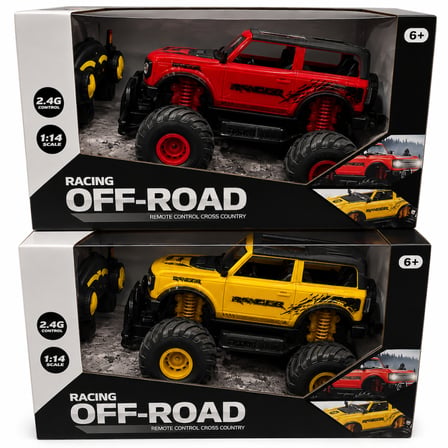 NW NessiWorld Uzaktan Kumandalı Off-Road Model Araba Kırmızı 1:14 Ölçek 2.4G Kontrol