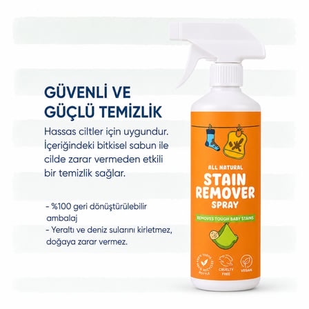Urfakent Bitkisel Leke Sökücü Sprey 500 ml Kıyafete Uygun