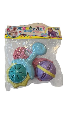 NW NessiWorld HL-1006 İkili Çıngırak Seti Bebek Oyuncakları Çok Renkli