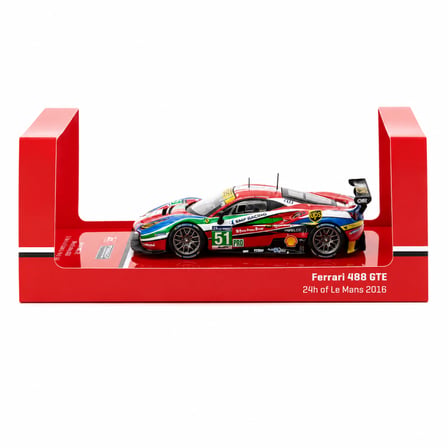 NW NessiWorld Ferrari 488 GTE Model Araba 1/64 24h of Le Mans