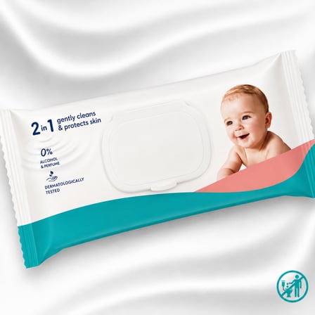 NW NessiWorld Sensitive Islak Mendil 3 Paket 240 Yaprak Hassas Cilt Alkolsüz Parfümsüz