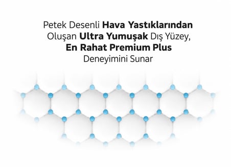 Premium Plus Airbag Comfort Bebek Bezi 4 Beden 52 Adet