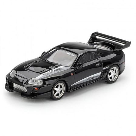 NW NessiWorld Toyota Supra VeilSide Combat V-II Model Araba Siyah 1/64