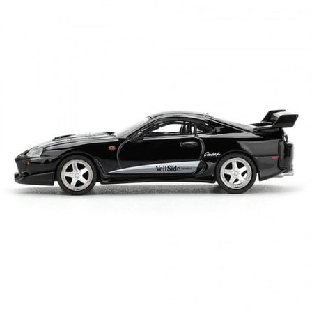 NW NessiWorld Toyota Supra VeilSide Combat V-II Model Araba Siyah 1/64