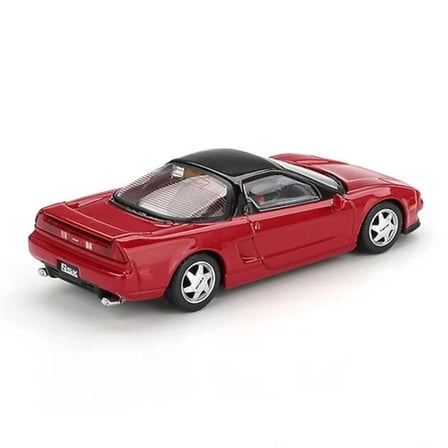 NW NessiWorld Honda NS-X 1989 Model Araba 1/64 Kırmızı Ayrton Senna Figürlü