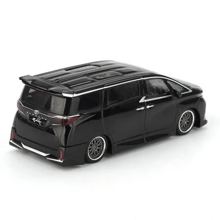 NW NessiWorld Toyota Alphard 40 KUHL Model Araba 1:64 Ölçek Siyah