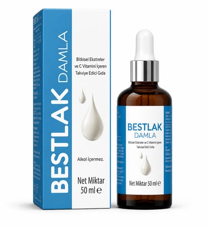 Bestlak Damla Takviye Edici Gıda C Vitamini Bitkisel Ekstreler 50 ml