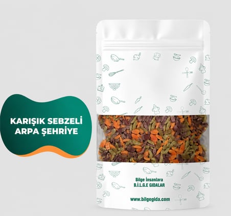 Karışık Sebzeli Arpa Şehriye 250gr
