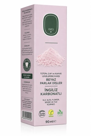 NW NessiWorld İngiliz Karbonatlı Diş Macunu Beyazlatıcı 90 ml Florürsüz