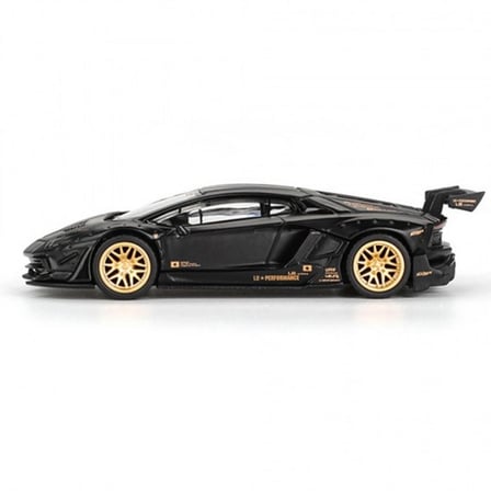 NW NessiWorld Lamborghini Aventador Model Araba 1/64 Siyah Altın