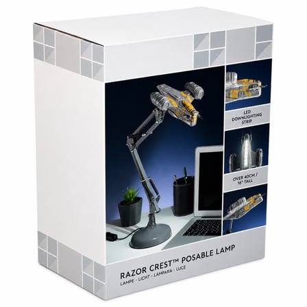 NW NessiWorld Masa Lambası Sarı Metal LED Gri Ayarlanabilir