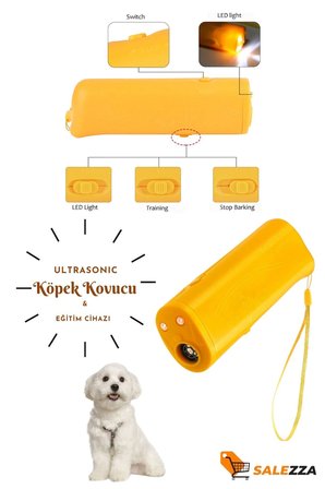 Köpek Engelleyici-Ultrasonik Kedi Köpek Uzaklaştırma Ses Cihazı Ultrasonik Köpek Eğitim Cihazı