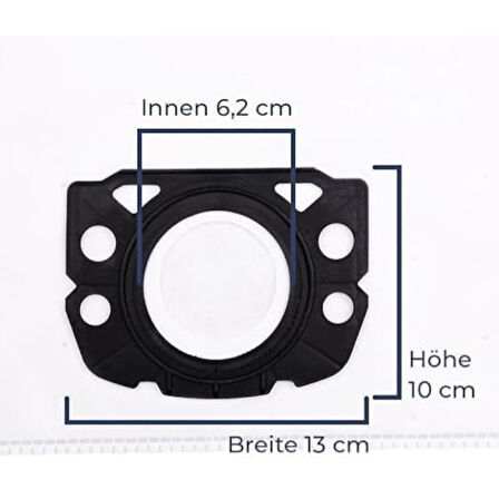 Magic Bags | Karcher Uyumlu WD Serisi Toz Torbası (5'li Paket) KFI 357 WD2 Plus, WD3 Modele Uyumlu 