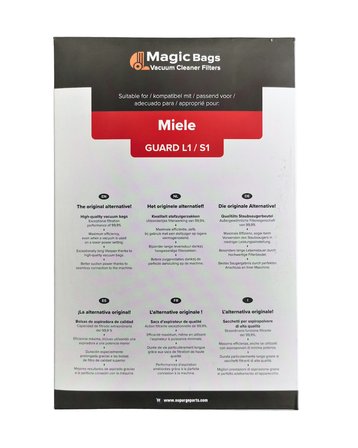 Miele Uyumlu TU Guard L1 - Guard S1 - CO Guard M1 Toz Torbası ve Mikro Filtre | 12557060