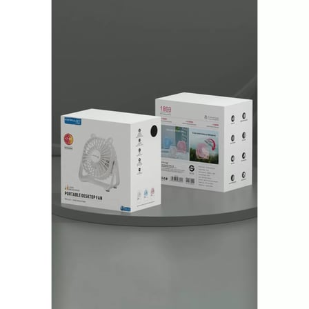 Fs23 Masaüstü Soğutma Fanı - Beyaz