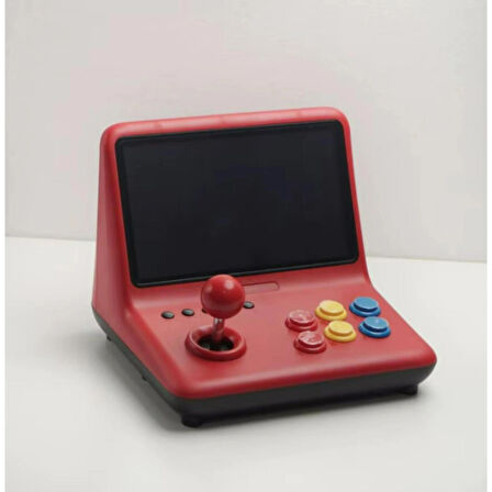 Ozmik  Retro 9 inç joystick arcade A7 mimarlık dört çekirdekli CPU simülatörü video oyunu konsolu 