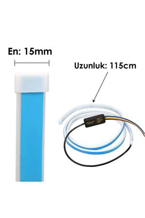 Seat Felicia Uyumlu Bagaj Altı Kayar Led 120 cm Full Fonksiyon