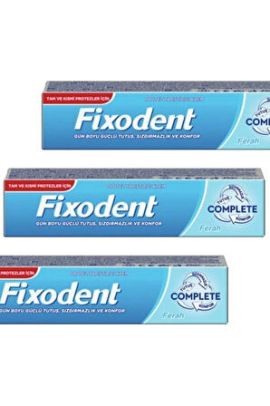 Fıxodent Complate Fresh 47 Gr 3'Lü