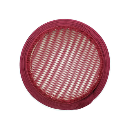Fileli Sarık – Bordo Kumaş – Bordo Takke – Yuvarlak Sarım – Fileli – 7 Metre