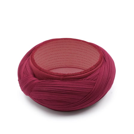 Fileli Sarık – Bordo Kumaş – Bordo Takke – Çapraz Sarım – Fileli – 7 Metre