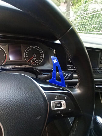 Citroen C4 F1 Kulakçık Pedal Shift Mavi Pleksi FS