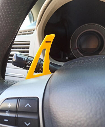 Fiat Palio Weekend F1 Kulakçık Pedal Shift Sarı Pleksi FS