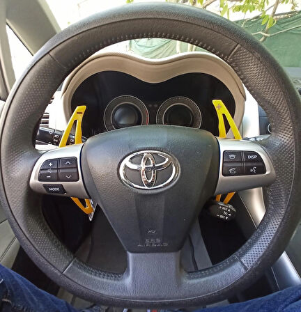 Opel Agila F1 Kulakçık Pedal Shift Sarı Pleksi FS