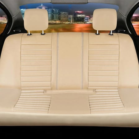 Renault Laguna 2 Full Deri Oto Koltuk Kılıfı Ön Arka Set Original Serisi Bej