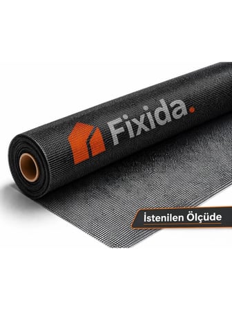 Fiberglass Sineklik Tülü 180 cm x 30 Metre Rulo – Gri