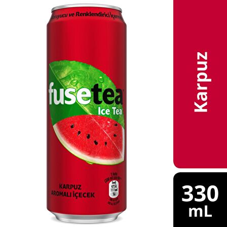 Fuse Tea Karpuz Aromalı Soğuk Çay 330 Ml X 12 Adet