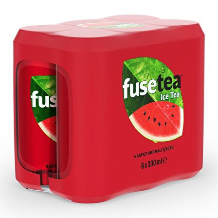 Fuse Tea Karpuz Aromalı Soğuk Çay 330 Ml X 6 Adet