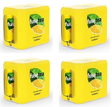 Fuse Tea Limon Aromalı Soğuk Çay 330 Ml X 24 Adet