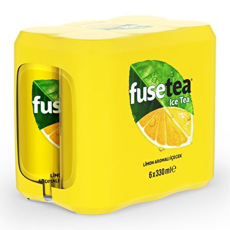 Fuse Tea Limon Aromalı Soğuk Çay 330 Ml X 6 Adet