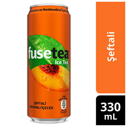 Fuse Tea Şeftali Aromalı Soğuk Çay 330 Ml