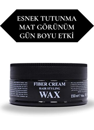 Fiber Cream Doğal ve Parlak Görünüm Sağlayan Wax/Saç Şekillendirici 150ML