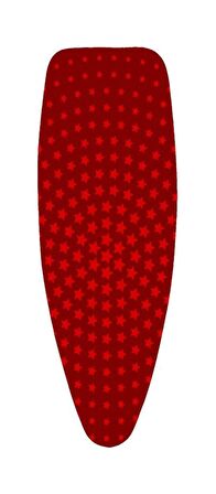 Xxl(57X162 CM) Luxury Red Star Ütü Masası Kılıfı