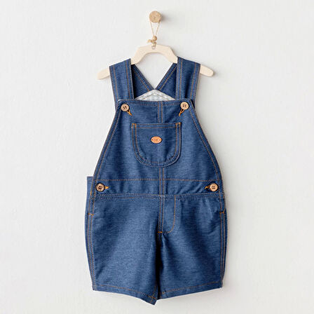 Andywawa Ac25932 Casual Bebek Salopet İndigo