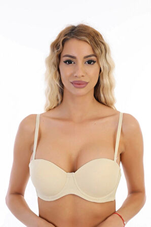 192 Desteksiz Straplez Sütyen