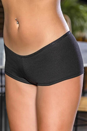 Pamuklu Boxer Külot Siyah (brf2963)