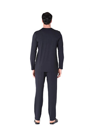 D's Damat 221001 Uzun Kol Pijama Takımı